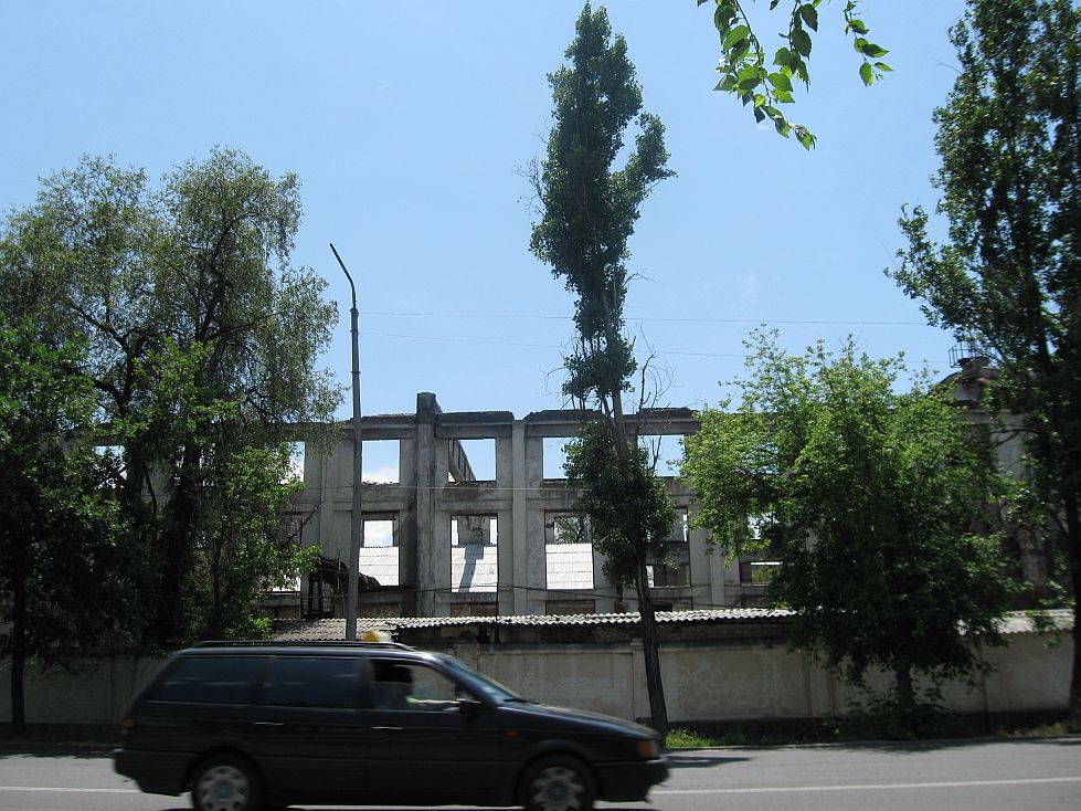 Руины завода Тяжэлектромаш